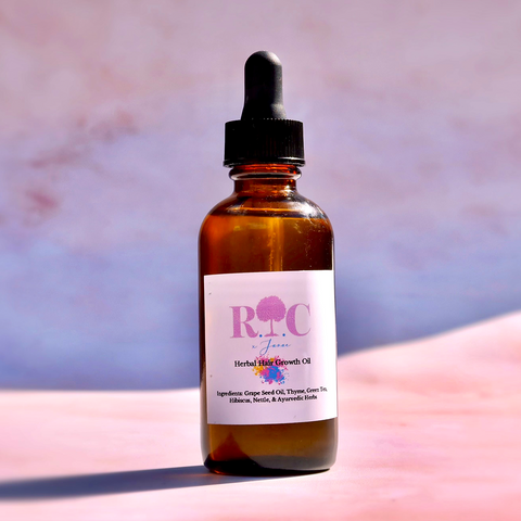 herbal infused hair growth oil